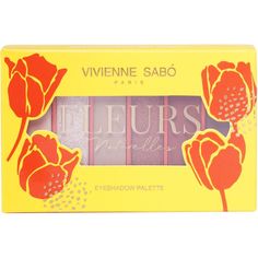 Палетка теней для век VIVIENNE SABO Fleurs Naturelles, тон 02 Tulipe, 5 г