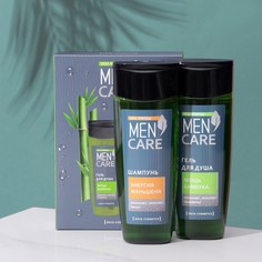 Подарочный набор для мужчин Men Care: гель для душа, 250 мл + шампунь, 250 мл Delta Cosmetics