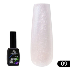 Цветной гель для ногтей Global Fashion, Color Builder Gel 09, 12 мл