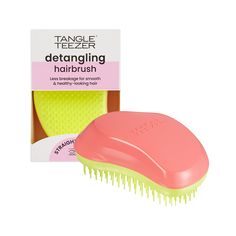 Расческа Tangle Teezer The Original Salmon Pink & Hyper Yellow Лососевый Лимонный