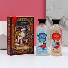 Подарочный новогодний набор женский «Сказочного праздника», гель для душа, 300 мл, шампунь Чистое счастье