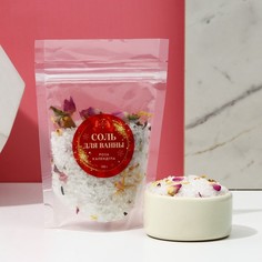 Соль для ванны с розой и календулой, 150 г Чистое счастье
