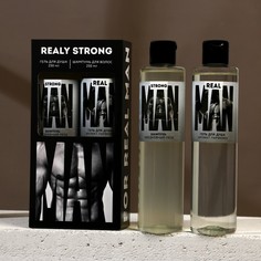 Набор REALY STRONG, гель для душа и шампунь для волос, 2х250 мл Hard Line