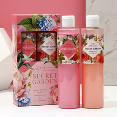 Набор SECRET GARDEN, гель для душа и пена для ванны, 2х250 мл Чистое счастье
