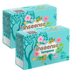Тампоны Inseense Regular, 12 шт х 2 упаковки