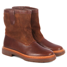 Полусапоги женские Clarks Trace Fern коричневые 37.5 EU