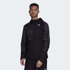 Ветровка мужская Adidas OWN THE RUN JKT черная XL