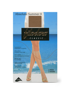 Гольфы женские Filodoro ABSOLUTE SUMMER бежевые one size Filodoro®