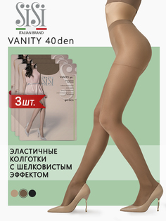 Колготки женские Sisi VANITY 40 бежевые 4 (L)