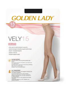 Колготки женские Golden Lady VELY 15 черные 5 (XL)