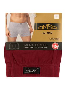 Трусы мужские Omsa for men OmB 1233 бордовые M