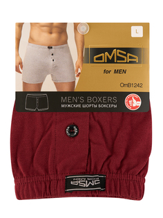 Трусы мужские Omsa for men OmB 1242 бордовые M