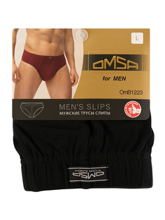 Трусы мужские Omsa for men OmS 1223 черные 3XL