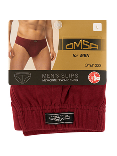 Трусы мужские Omsa for men OmS 1223 бордовые L