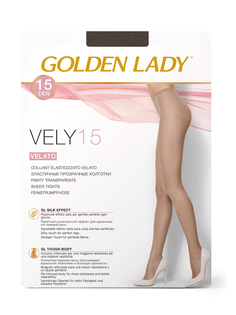 Колготки женские Golden Lady VELY 15 серые L