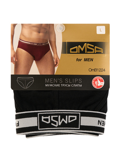 Трусы мужские Omsa for men OmS 1224 черные 2XL