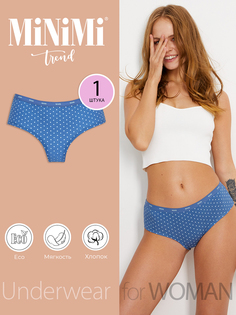Трусы женские Minimi Basic MT Pois 231 panty синие 48 RU