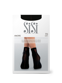 Носки женские Sisi AMORE 70 черные OS