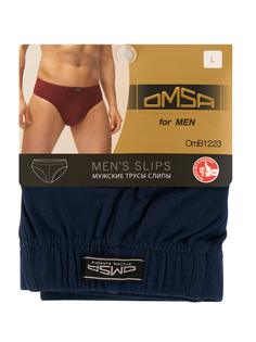 Трусы мужские Omsa for men OmS 1223 синие 3XL