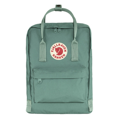 Рюкзак женский Fjallraven Kanken frost green, 38x27x13 см