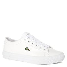 Кеды женские Lacoste CFA0020 GRIPSHOT BL 21 1 белые 6.5 UK