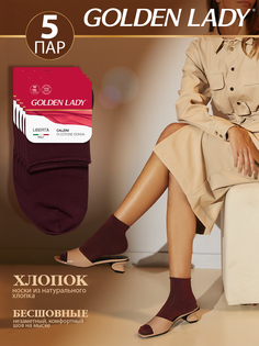 Комплект носков женских Golden Lady SNL-510258 бордовых 35-38