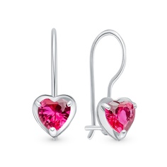 Серьги из серебра 585Gold 902000559, фианит
