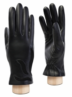 Перчатки женские ELEGANZZA 01-00040643 черные, р. 8