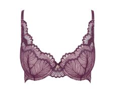 Формованный бюстгальтер Laura 34B сливовый Pretty Polly