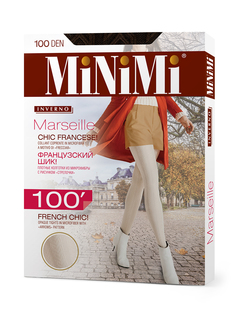 Колготки Minimi Basic MARSEILLE 100 moka 2(S)