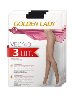 Комплект колготок Golden Lady VELY 40 nero 4(L)