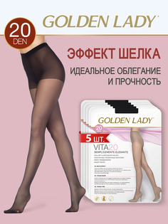 Комплект колготок Golden Lady VITA 20 nero 2