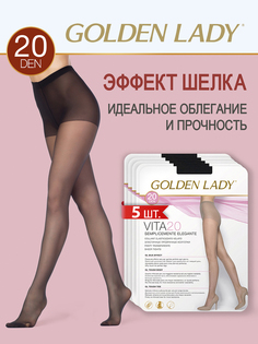 Комплект колготок Golden Lady VITA 20 nero 4