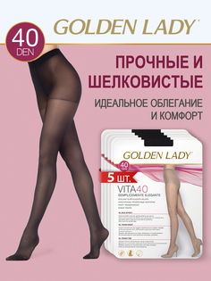 Комплект колготок Golden Lady VITA 40 nero 2