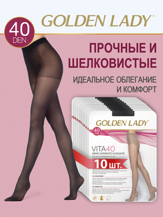 Комплект колготок Golden Lady VITA 40 nero 2