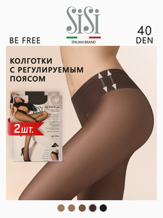 Комплект колготок Sisi BE FREE 40 Vita Bassa moka 2