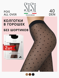 Комплект колготок Sisi POIS ALL OVER 40 nero 4