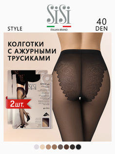 Комплект колготок Sisi STYLE 40 nero 3