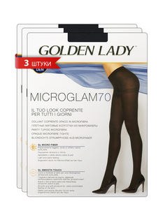 Комплект колготок Golden Lady MICRO GLAM 70 nero 3