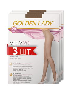 Комплект колготок Golden Lady VELY 20 cognac 4(L)