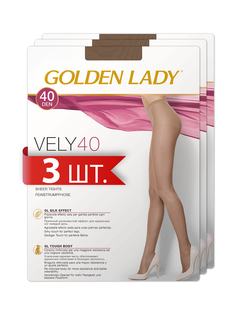 Комплект колготок Golden Lady VELY 40 cognac 4(L)