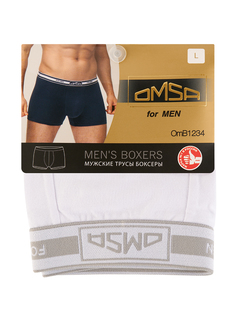 Трусы мужские Omsa for men OmB 1234 белые 2XL