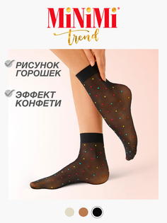 Носки женские Minimi POIS COLORS 20 черные one size
