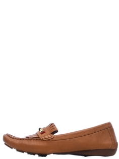 Мокасины женские Vaneli Rika Cuoio коричневые 43 RU