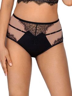 Трусы-слип с высокой линией талии AVA