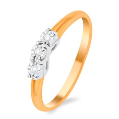 Кольцо из красного золота р. 16 585Gold 4300139830, бриллиант