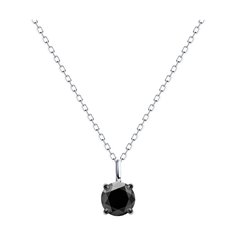 Колье из белого золота 40 см SOKOLOV Diamonds 7070010-3, бриллиант