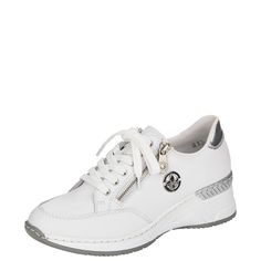 Кроссовки женские Rieker N4335/80 белые 41 RU