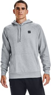 Худи мужское Under Armour UA Rival Fleece Hoodie серое XL