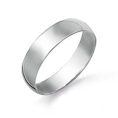 Кольцо обручальное из белого золота р. 21 585Gold 601003872